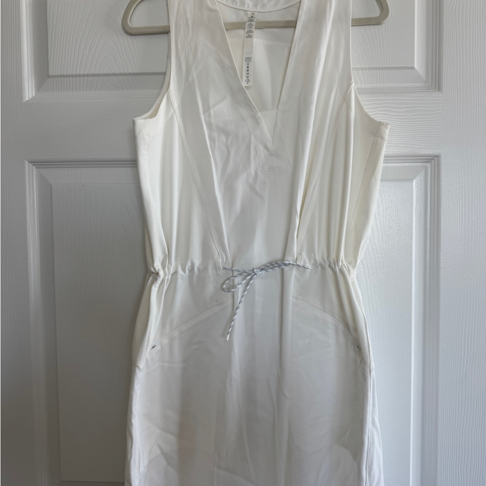 Lululemon White Sleeveless Dress